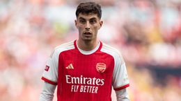 Kai Havertz is capable of playing either up front or in midfield for Arsenal