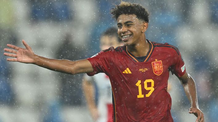 Lamine Yamal has become Spain's youngest ever player and scorer
