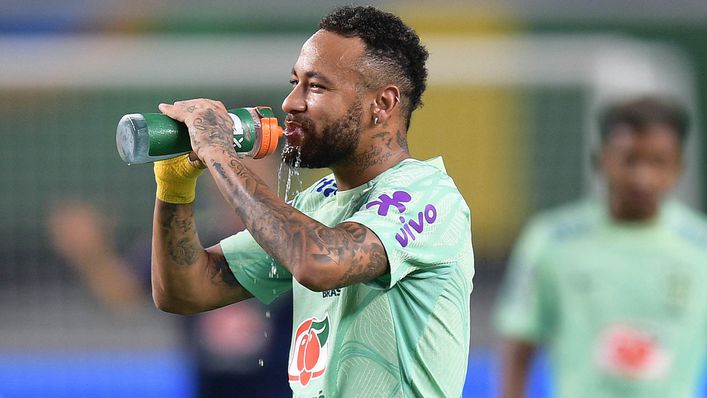 Neymar has joined up with the Brazil squad ahead of their World Cup qualifiers