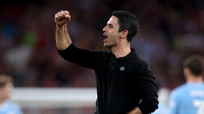 Mikel Arteta was delighted with his players after the win
