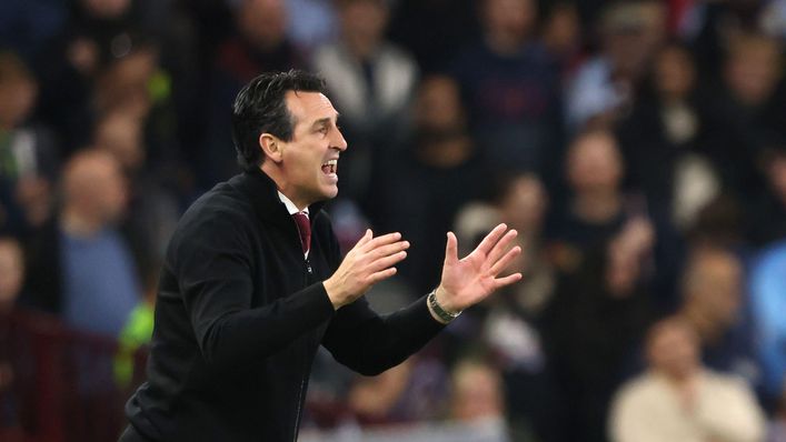 Unai Emery's Aston Villa are struggling for results