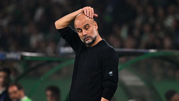 Pep Guardiola has plenty to ponder following three defeats in a row for Manchester City.