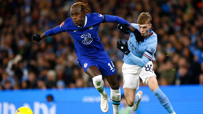 Trevoh Chalobah was unable to prevent Chelsea losing 4-0 to Manchester City in the FA Cup third round