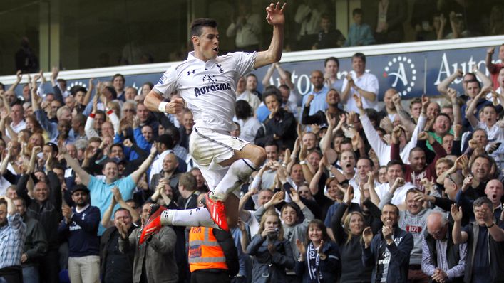 Gareth Bale scored in his final Tottenham appearance before joining Real Madrid