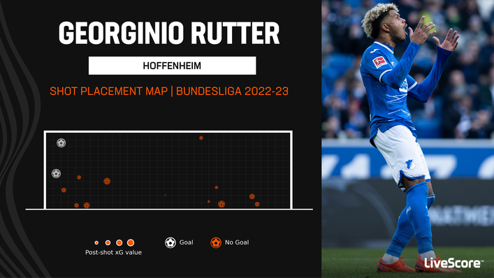 Georginio Rutter has scored two Bundesliga goals for Hoffenheim this season