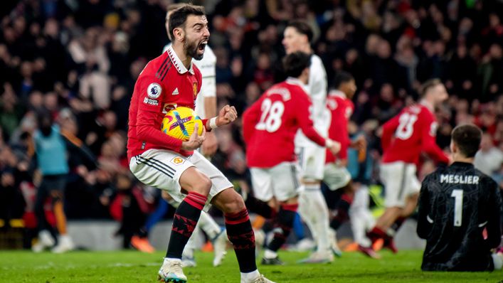 Bruno Fernandes is delighted by Manchester United's never-say-die attitude