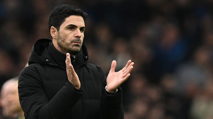 Mikel Arteta's Arsenal remain five points clear at the top with a game in hand