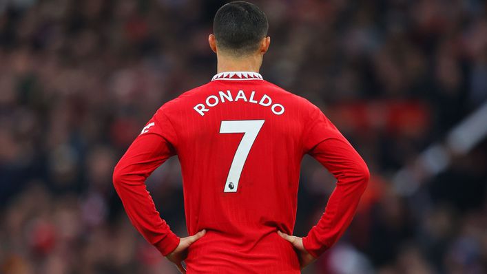 Cristiano Ronaldo  wore the No7 shirt for Manchester United over two spells