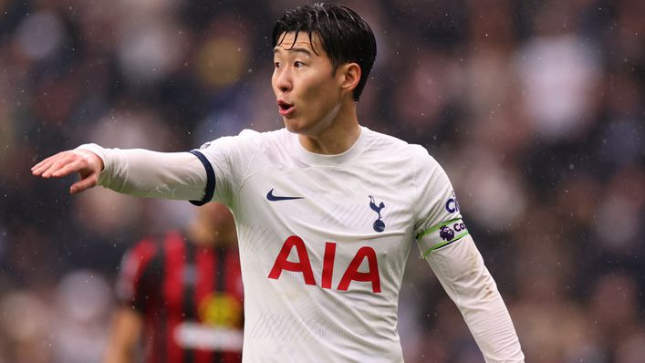 Heung-Min Son is captaining Tottenham this season