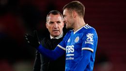 Brendan Rodgers must do without Jamie Vardy for up to a month