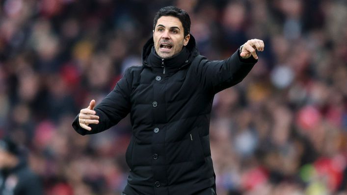 Mikel Arteta's Arsenal face Sporting in the Europa League last 16