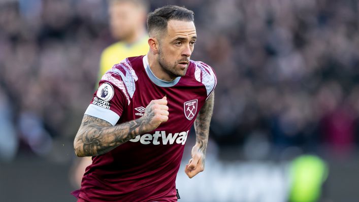 West Ham forward Danny Ings is in line to face former club Aston Villa