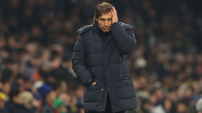 Antonio Conte has not been able to end Tottenham's trophy drought