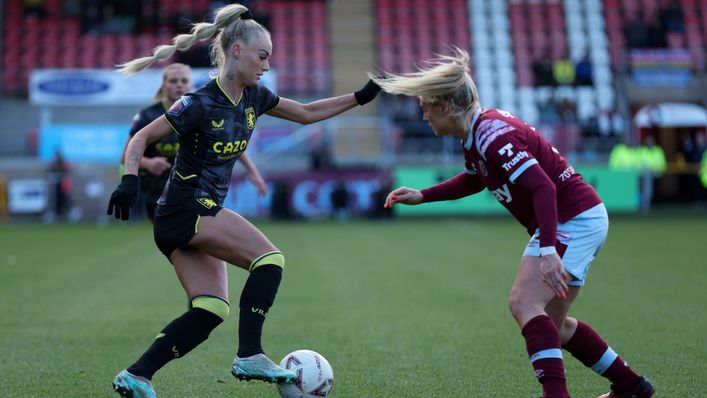 Alisha Lehmann faces off against former club West Ham on Sunday