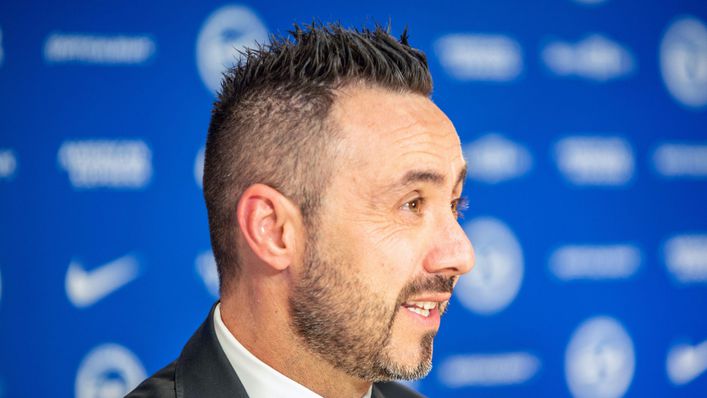 Brighton coach Roberto De Zerbi has led his team to four wins in five at home