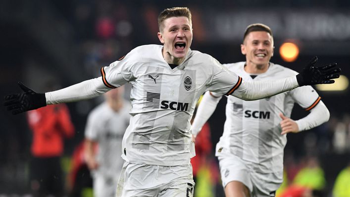 Shakhtar Donetsk defeated Rennes on penalties in their Europa League knockout round play-off