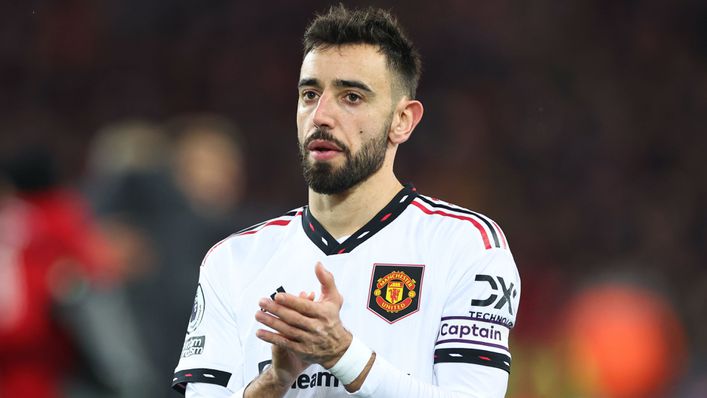 Manchester United midfielder Bruno Fernandes has been under fire for the thumping at Liverpool