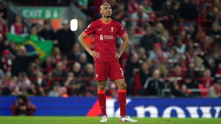 Fabinho was unable to prevent Liverpool from dropping points against Tottenham on Saturday