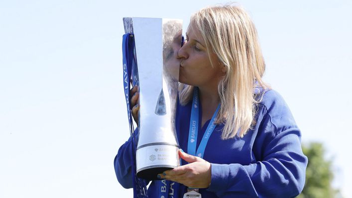 Emma Hayes has lifted 11 major trophies in her decade as Chelsea boss