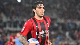 Sandro Tonali’s brace helped AC Milan maintain pole position with a 3-1 victory over Verona on Matchday 36