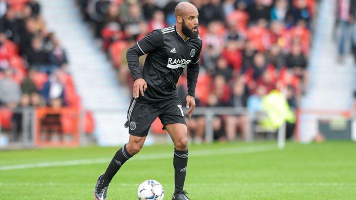 Ex-Sheffield United forward David McGoldrick is an injury doubt for Notts County