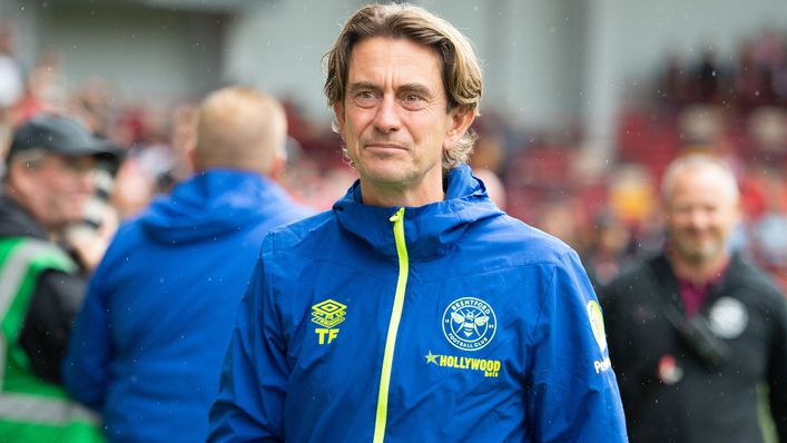 Thomas Frank has been in charge of Brentford since 2018