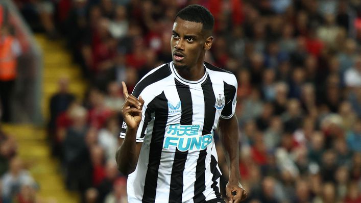 Alexander Isak became Newcastle's record signing when he joined from Real Sociedad last month