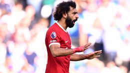 Mohamed Salah scored both of Liverpool's goals at Brighton