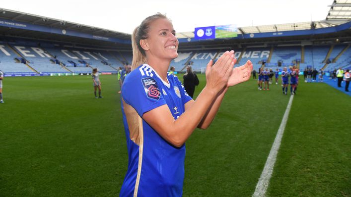 Lena Petermann struck the decisive blow for Leicester against Everton