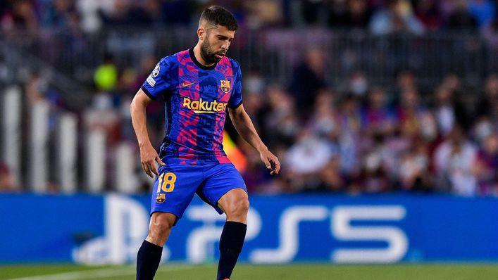 Jordi Alba's Barcelona future is being considered by new boss Xavi