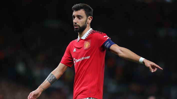 Bruno Fernandes and Manchester United will look to bounce back from last week's Aston Villa defeat at Fulham