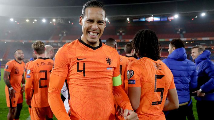 Virgil van Dijk will lead by example at the back for the Netherlands