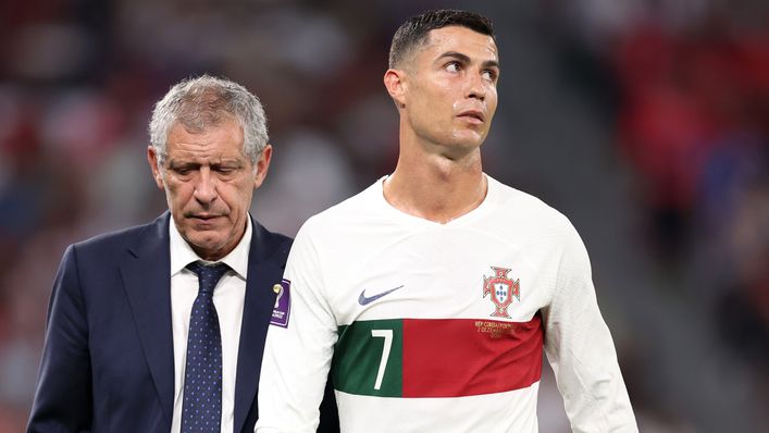 Fernando Santos and Cristiano Ronaldo had a difference of opinion at the 2022 World Cup