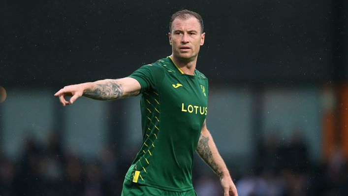 Veteran striker Ashley Barnes remains sidelined by injury for Norwich City