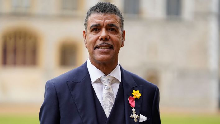 Chris Kamara was made an MBE in March