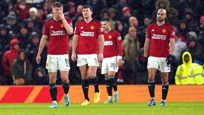 Manchester United have lost seven league games this season