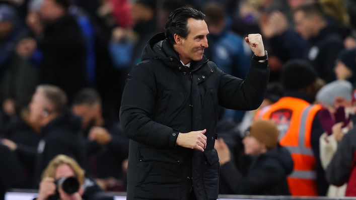 Unai Emery saw Aston Villa get one over his former employers Arsenal