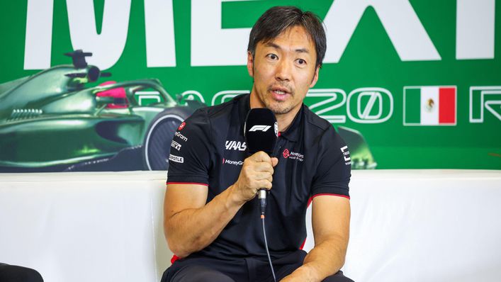 Ayao Komatsu is stepping up as team principal at Haas