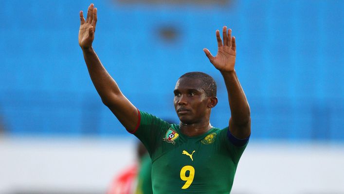 Samuel Eto'o won the Africa Cup of Nations with Cameroon in 2000 and 2002