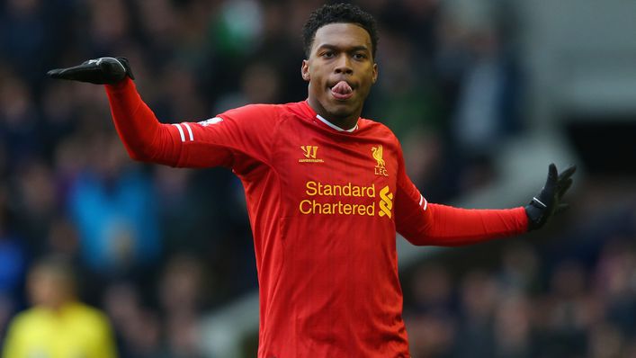 Daniel Sturridge scored 22 Premier League goals for Liverpool in 2013-14