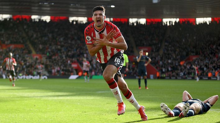 Armando Broja continues to impress for Southampton this season