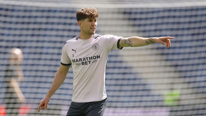 Manchester City look set to be boosted by the return of John Stones