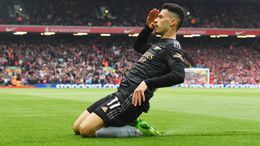 Gabriel Martinelli grabbed a goal and an assist in the draw with Liverpool