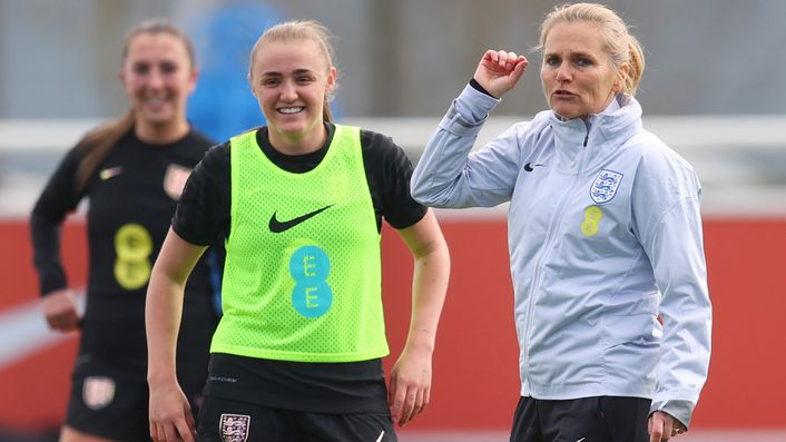 England head coach Sarina Wiegman is looking to win back-to-back Euros