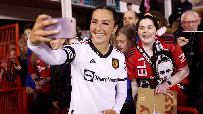 Katie Zelem is set to captain Manchester United in the FA Cup final