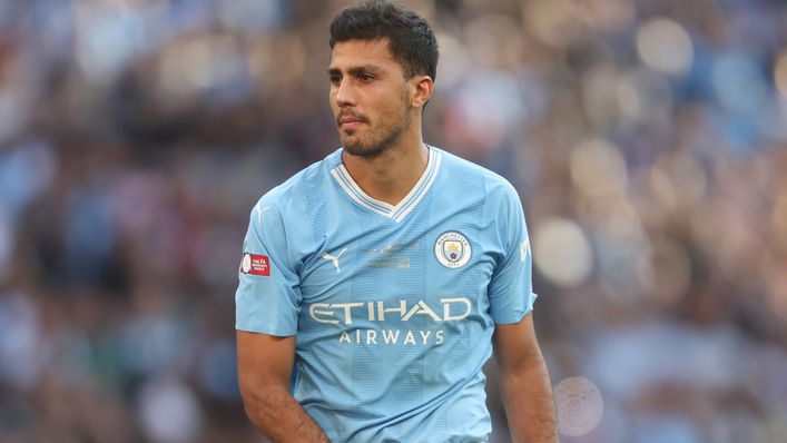 Rodri started in Manchester City's Community Shield defeat to Arsenal