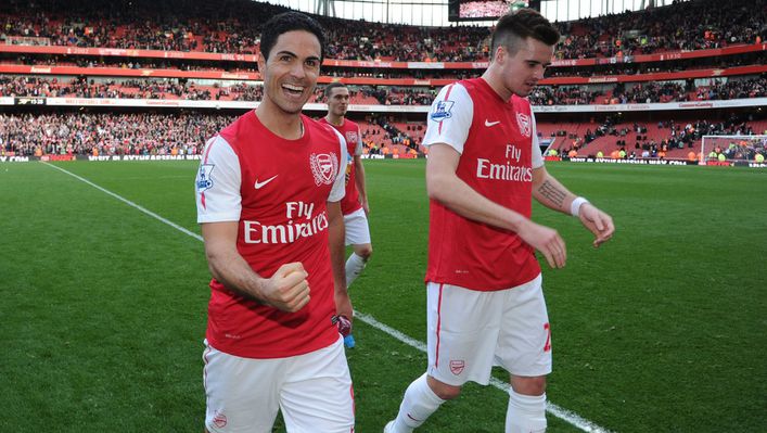 Carl Jenkinson and Mikel Arteta played together at Arsenal