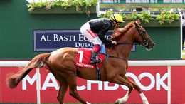Stradivarius secured a second victory in Friday's Doncaster Cup.
