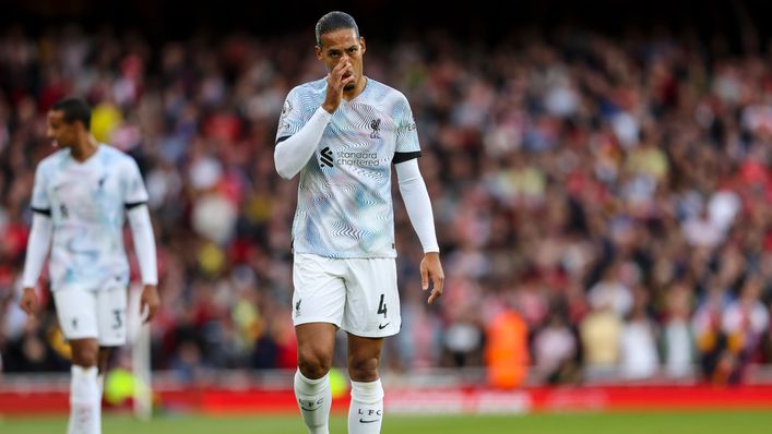 Virgil van Dijk has conceded that Liverpool are short of confidence