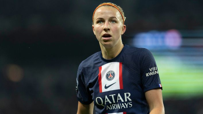 Jackie Groenen joined Paris Saint-Germain from Manchester United in 2022